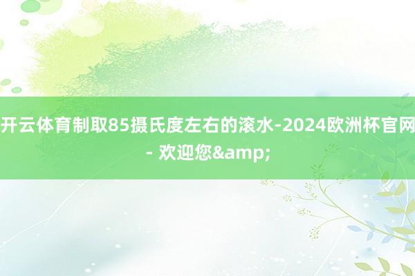 开云体育制取85摄氏度左右的滚水-2024欧洲杯官网- 欢迎您&