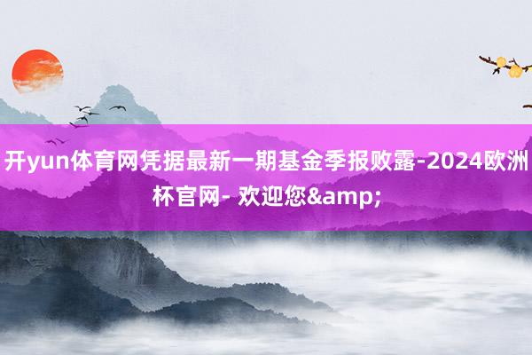 开yun体育网凭据最新一期基金季报败露-2024欧洲杯官网- 欢迎您&