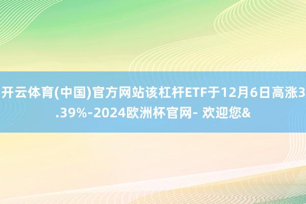 开云体育(中国)官方网站该杠杆ETF于12月6日高涨3.39%-2024欧洲杯官网- 欢迎您&