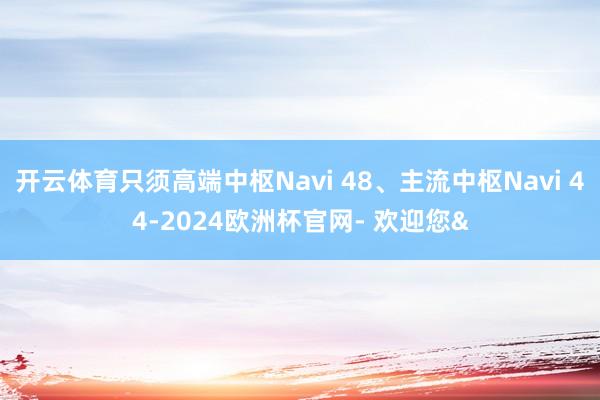 开云体育只须高端中枢Navi 48、主流中枢Navi 44-2024欧洲杯官网- 欢迎您&